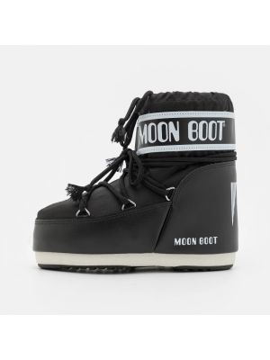 Черные сапоги Moon Boot