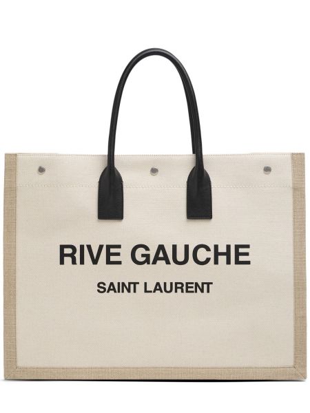 Bolso shopper Saint Laurent gris
