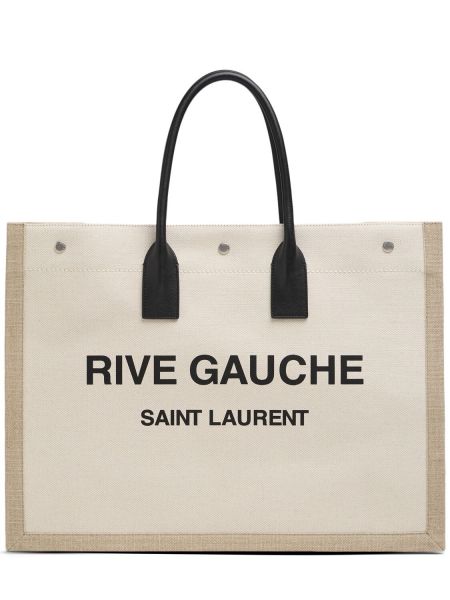 Shoppingbag Saint Laurent grå