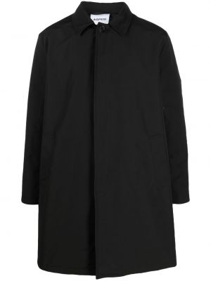 Relaxed памучно палто Aspesi черно