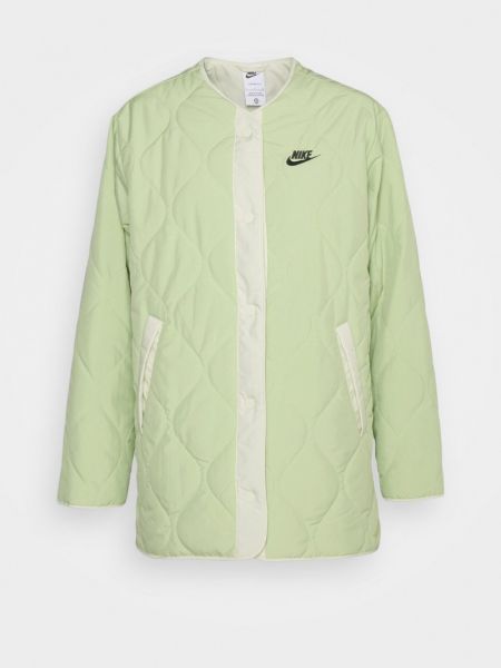 Krótki płaszcz Nike Sportswear zielony