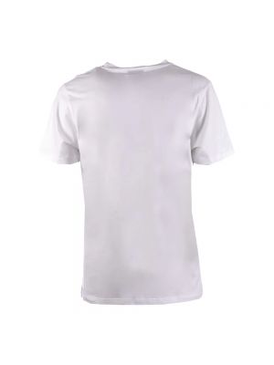 Camiseta de tela jersey Disclaimer blanco
