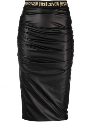 Pouzdrová sukně Just Cavalli černé