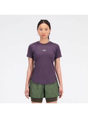 Camiseta New Balance violeta