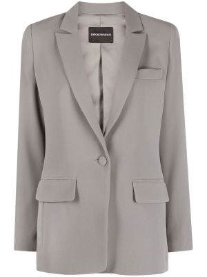 Lang blazer Emporio Armani grå