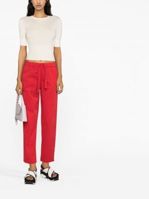 Pantalon Semicouture rouge