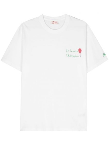 Памучна тениска Mc2 Saint Barth бяло