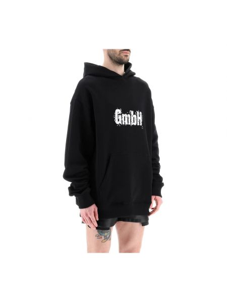 Oversize hoodie mit print Gmbh schwarz