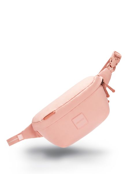 Поясна сумка Pacsafe рожева