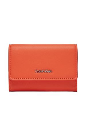 Πορτοφόλι Calvin Klein πορτοκαλί