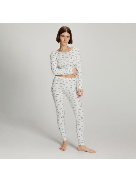 Pyžamo Reserved bílé