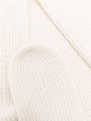 Kašmírové ponožky Lisa Yang bílé