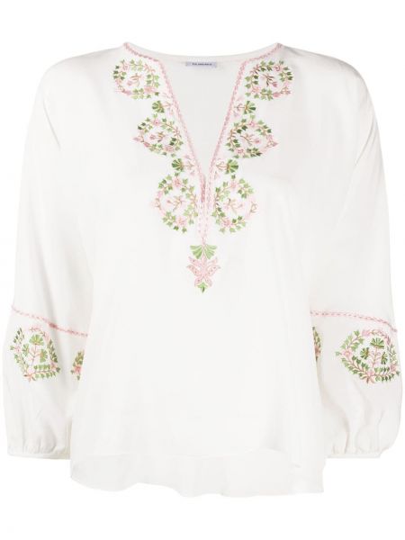 Блузка с вышивкой Vilshenko, белая