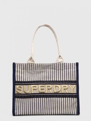 Geantă shopper Superdry albastru