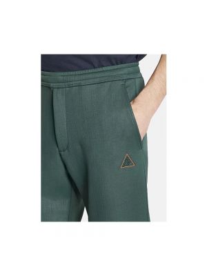 Pantalones de chándal de lana de tela jersey Lanvin verde