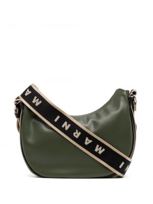 Чанта през рамо Marni зелено