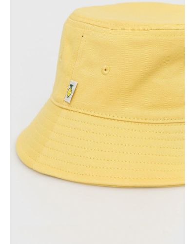 Bavlněný čepice Levi's žlutý