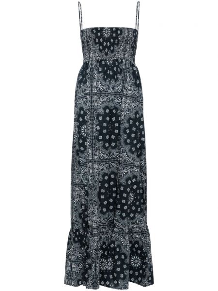 Siksnu kleita ar apdruku ar lāsīšu rakstu Mc2 Saint Barth