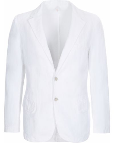 Льняной пиджак 120% Lino, белый