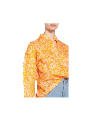 Koszula Windsor pomarańczowa