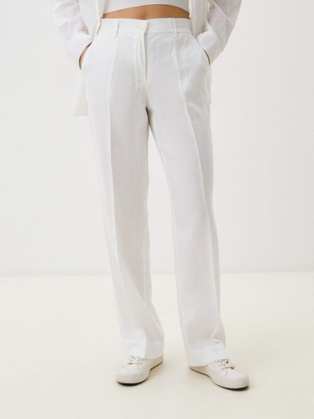 Белые прямые брюки Gerry Weber