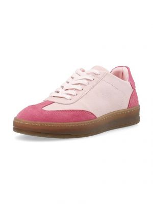 Sneakersy skórzane Bianco różowe