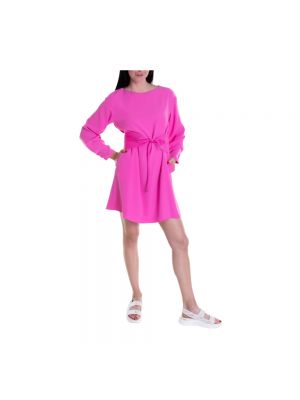 Mini vestido Emporio Armani rosa