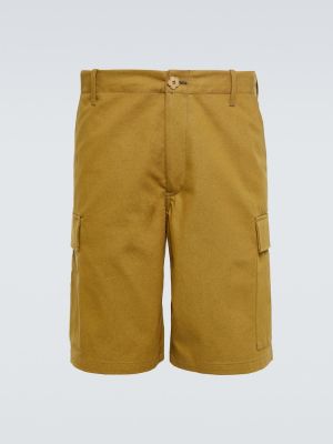 Pantaloncini cargo di cotone Kenzo beige