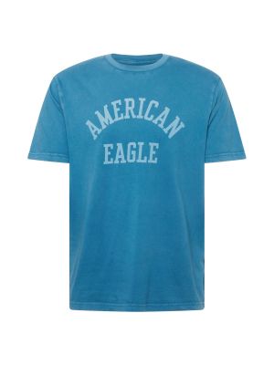 Тениска American Eagle светлосиньо