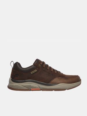 Zapatillas impermeables Skechers marrón