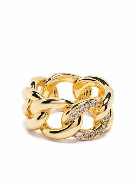 Złoty pierścionek Karl Lagerfeld