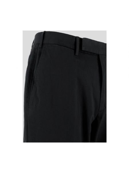 Pantalones de algodón Ermenegildo Zegna negro