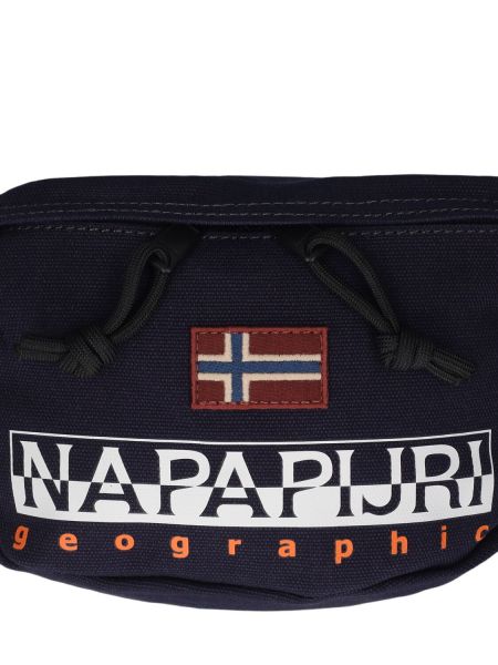 Cinturón de algodón Napapijri azul