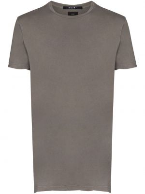 Bavlněné tričko Ksubi šedé