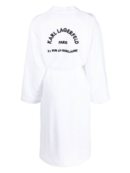 Peignoir Karl Lagerfeld blanc