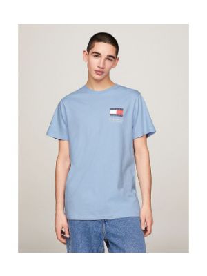 T-shirt slim Tommy Jeans bleu