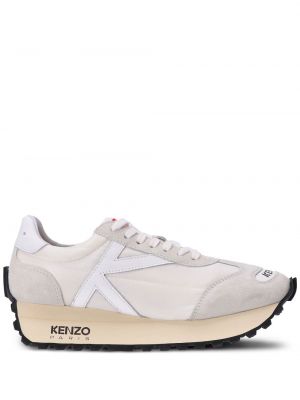 Sneakerși Kenzo alb