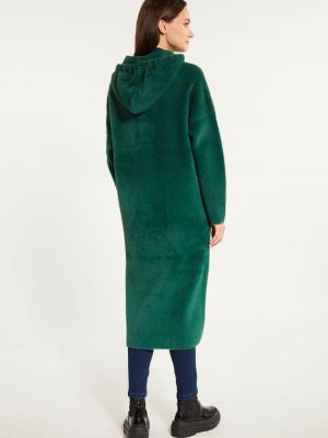Kabát s kapucňou Monnari zelená