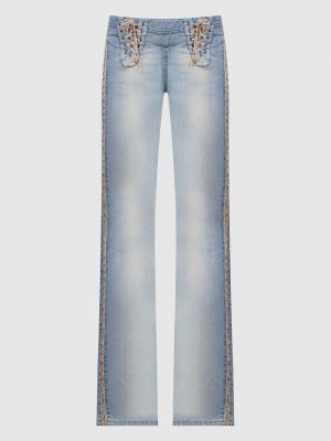 Блакитні джинси кльош Roberto Cavalli