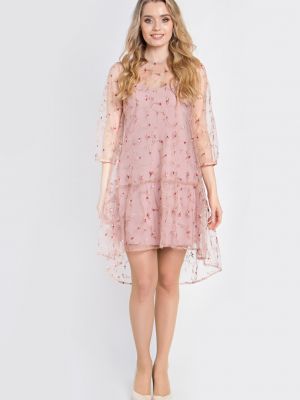 Платье Filigrana розовое