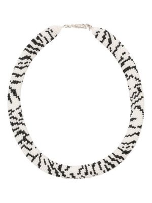 Ожерелье с принтом зебра Hiaynderfyt