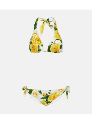 Bikini de flores Dolce&gabbana