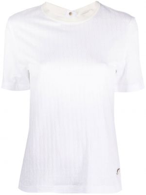 Жакардова тениска Agnona бяло