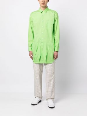 Koszula bawełniana Comme Des Garcons Homme Plus zielona
