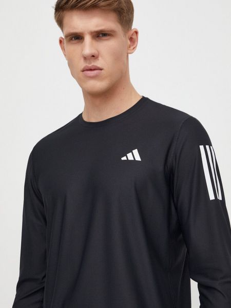 Majica dugih rukava sa dugačkim rukavima Adidas Performance crna