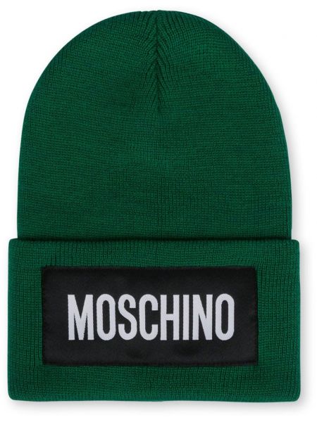 Hat Moschino grøn