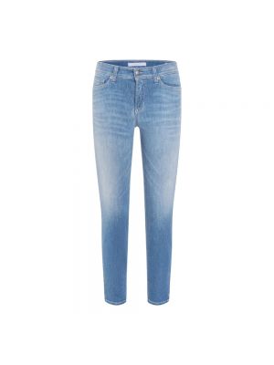 Niebieskie jeansy skinny Cambio