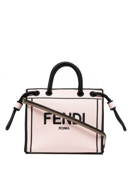 Bolso shopper Fendi rosa