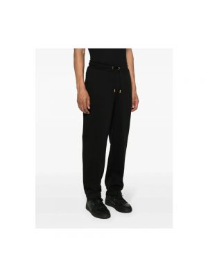 Pantalones de chándal a cuadros Calvin Klein negro