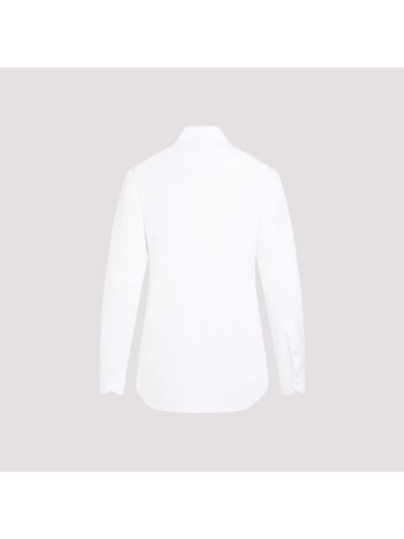 Camisa de algodón clásica The Row blanco
